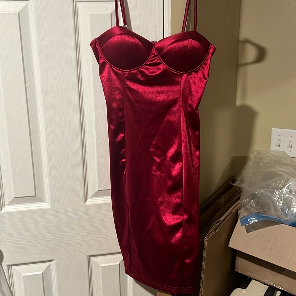 Brand new! Sexy Maroon Dress